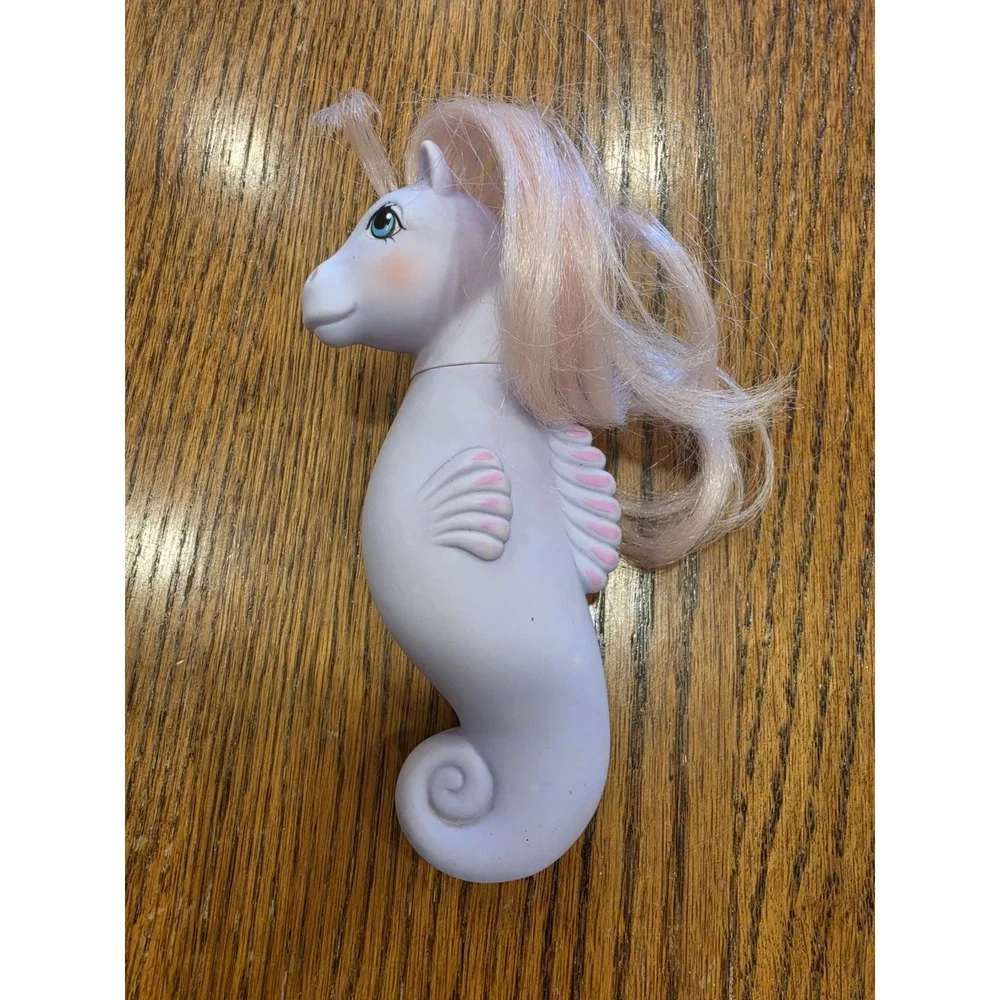 VTG 1984 Seahorse My Little Pony G1 Sea Pony Sealight Purple & Pink Hasbro